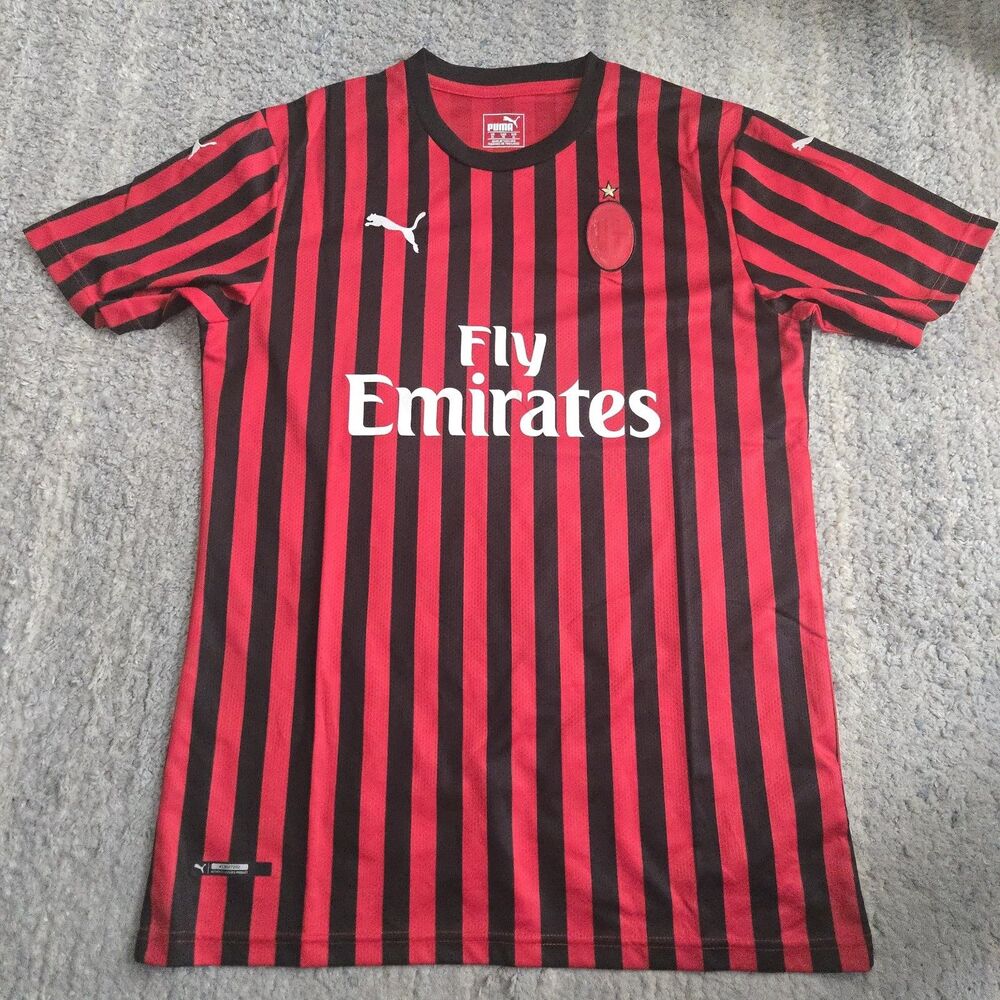 Puma AC Milan Soccer Jersey Home  2018/19 Football Shirt Size XL
